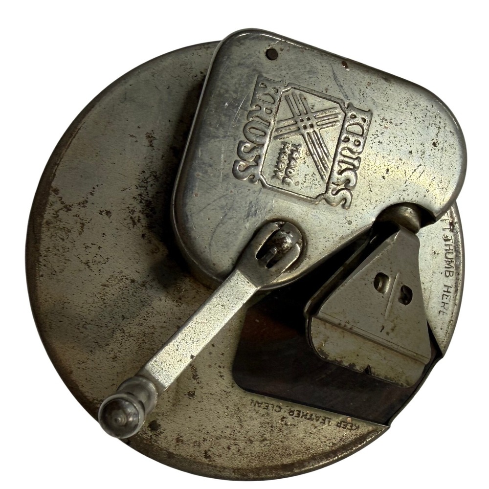 Vintage Kriss Kross Razor Blade Sharpener Stropper